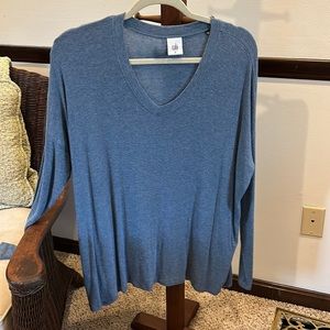 Cabi blue serenity tee